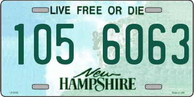 NH license plate 1056063