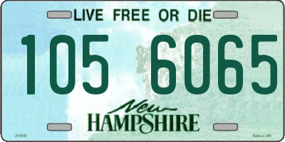 NH license plate 1056065