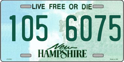 NH license plate 1056075