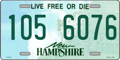 NH license plate 1056076