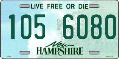 NH license plate 1056080