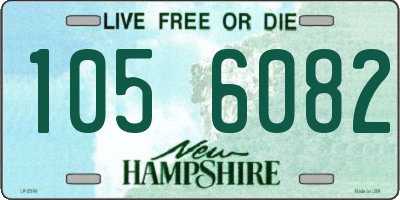 NH license plate 1056082