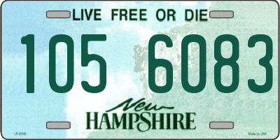 NH license plate 1056083