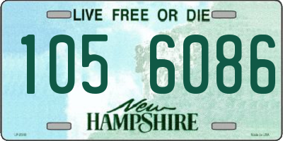NH license plate 1056086