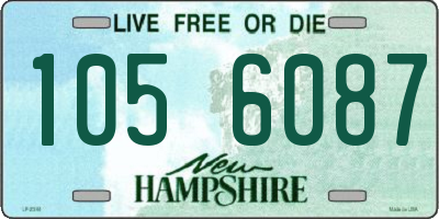 NH license plate 1056087