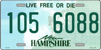 NH license plate 1056088