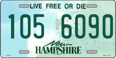 NH license plate 1056090