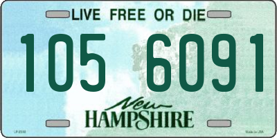 NH license plate 1056091