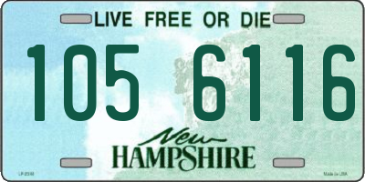 NH license plate 1056116