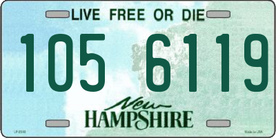 NH license plate 1056119