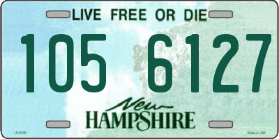 NH license plate 1056127