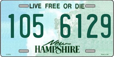 NH license plate 1056129
