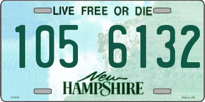 NH license plate 1056132