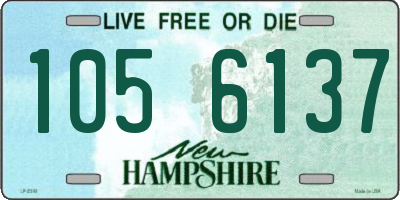 NH license plate 1056137