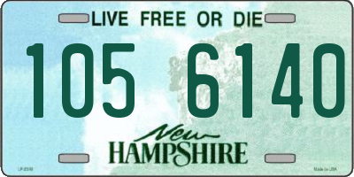 NH license plate 1056140