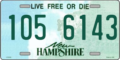 NH license plate 1056143