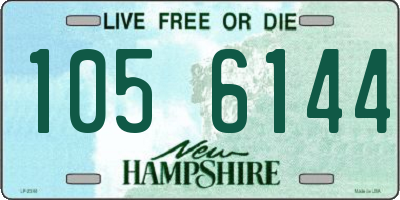NH license plate 1056144