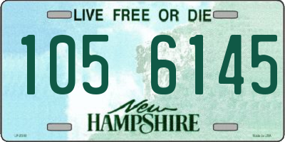 NH license plate 1056145