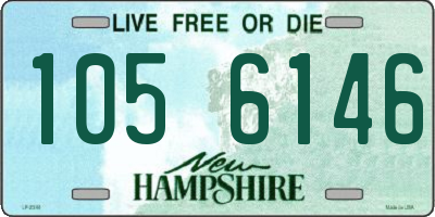 NH license plate 1056146