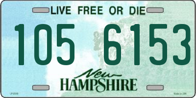 NH license plate 1056153
