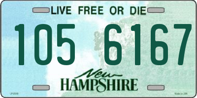 NH license plate 1056167
