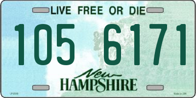 NH license plate 1056171