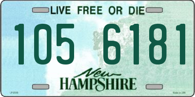NH license plate 1056181