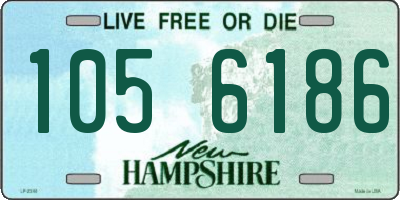 NH license plate 1056186