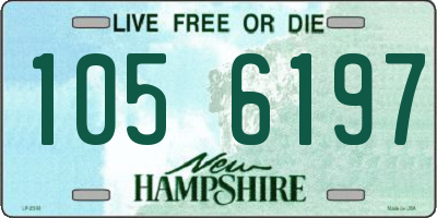 NH license plate 1056197