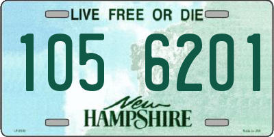 NH license plate 1056201