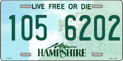 NH license plate 1056202