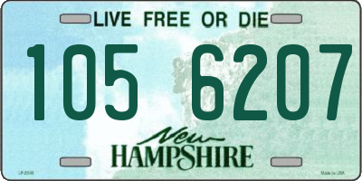 NH license plate 1056207