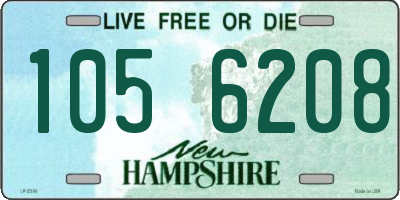 NH license plate 1056208