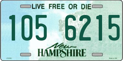 NH license plate 1056215