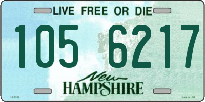 NH license plate 1056217