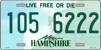 NH license plate 1056222