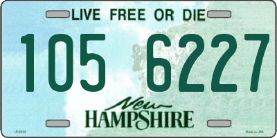 NH license plate 1056227