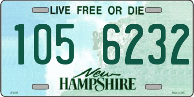 NH license plate 1056232