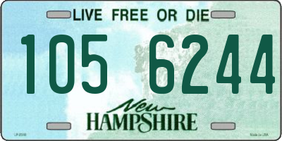 NH license plate 1056244