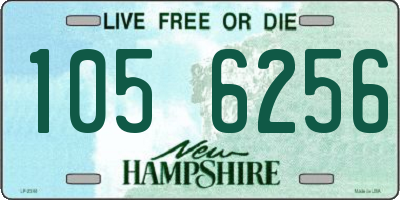 NH license plate 1056256
