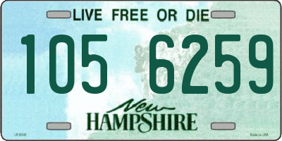 NH license plate 1056259