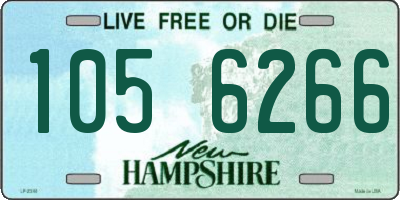 NH license plate 1056266