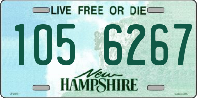 NH license plate 1056267
