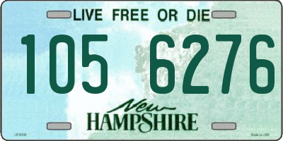 NH license plate 1056276