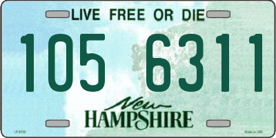 NH license plate 1056311