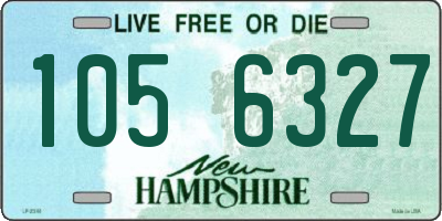 NH license plate 1056327