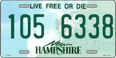 NH license plate 1056338
