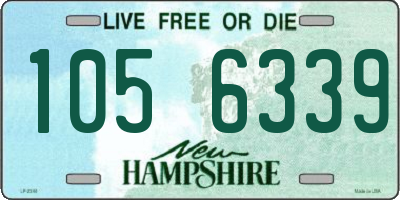 NH license plate 1056339