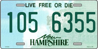 NH license plate 1056355