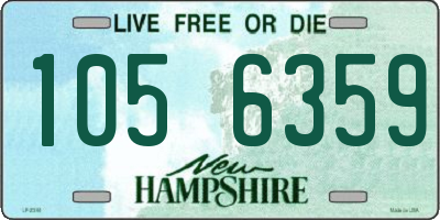 NH license plate 1056359